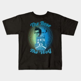 THE ROSE & THE WOLF Kids T-Shirt